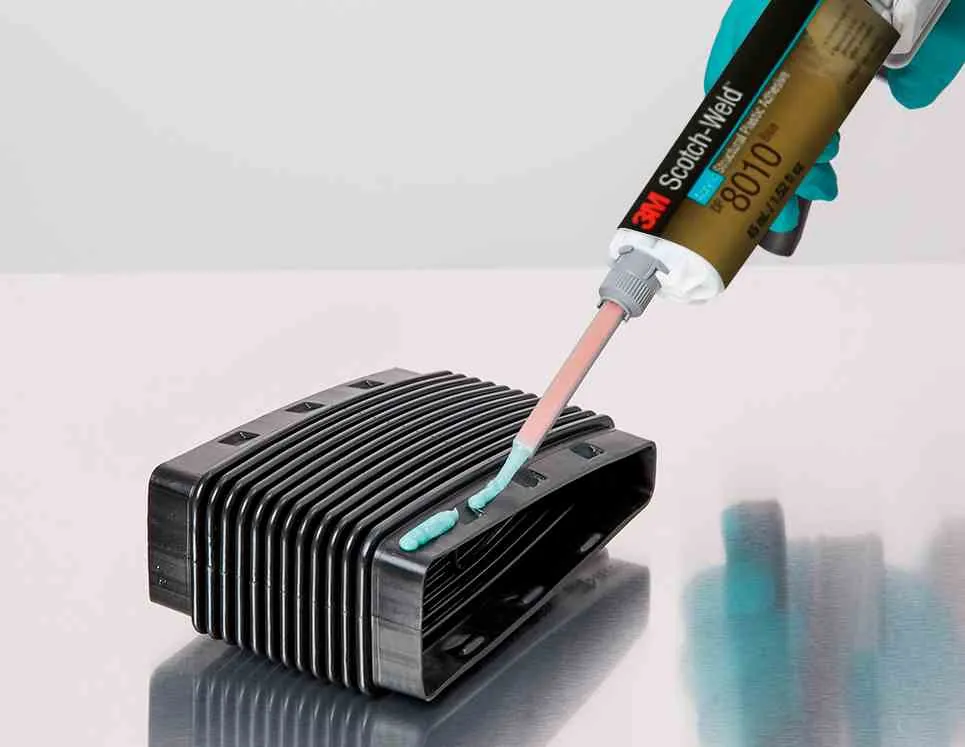 3M™ 스카치-웰드™ 구조용 플라스틱 접착제 DP8010, 파랑, 45 mL 듀오팩 thumbnail 3