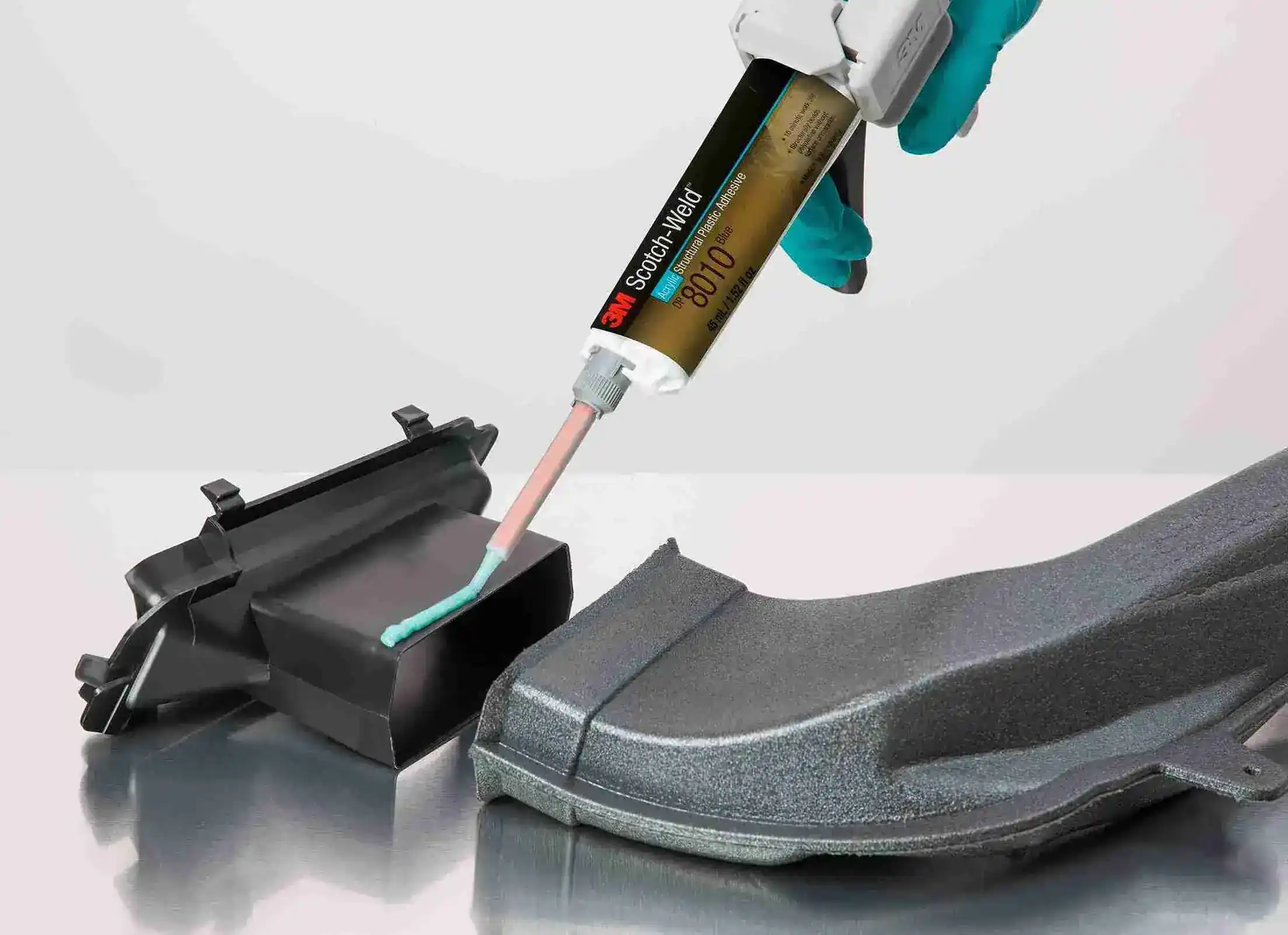 3M™ 스카치-웰드™ 구조용 플라스틱 접착제 DP8010, 파랑, 45 mL 듀오팩 thumbnail 5
