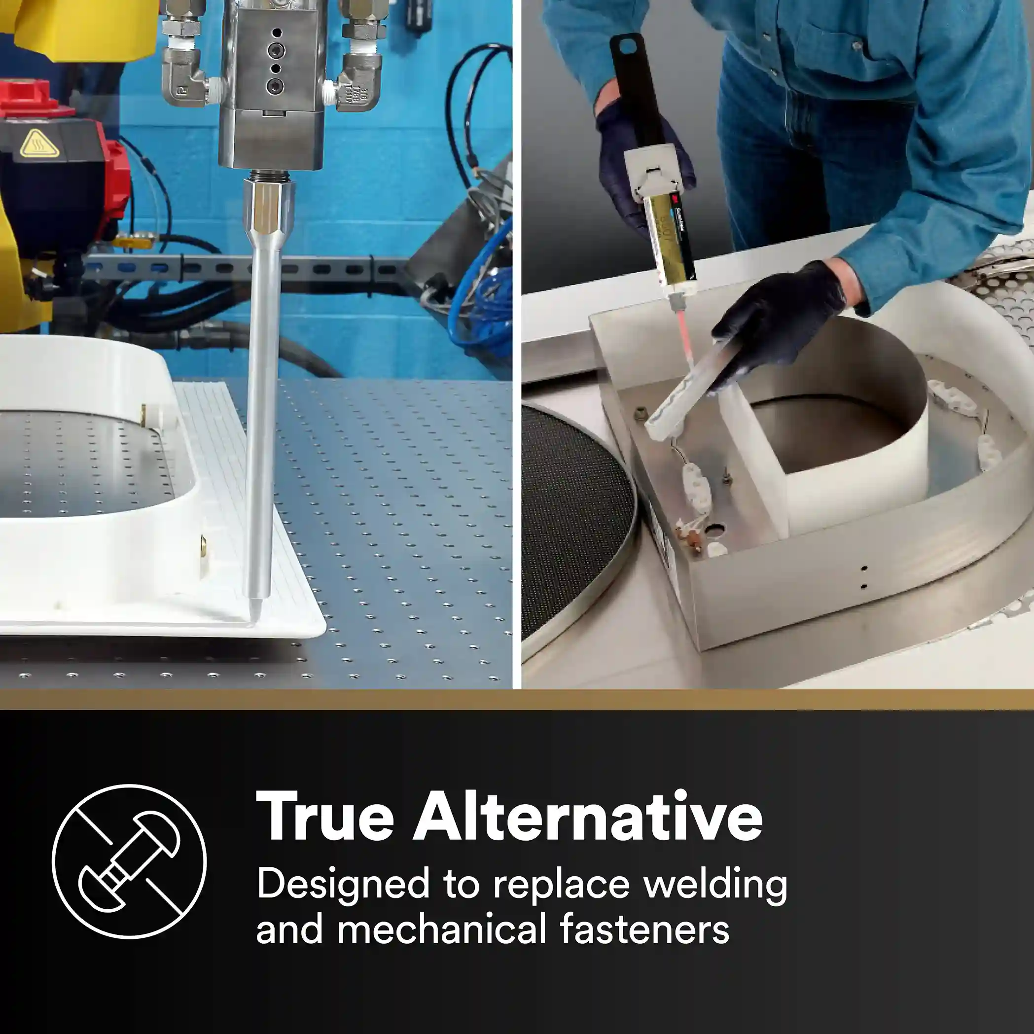 3M™ 스카치-웰드™ 금속 접착용 아크릴 접착제 DP8507NS, 회색, 45 mL 듀오팩 thumbnail 3