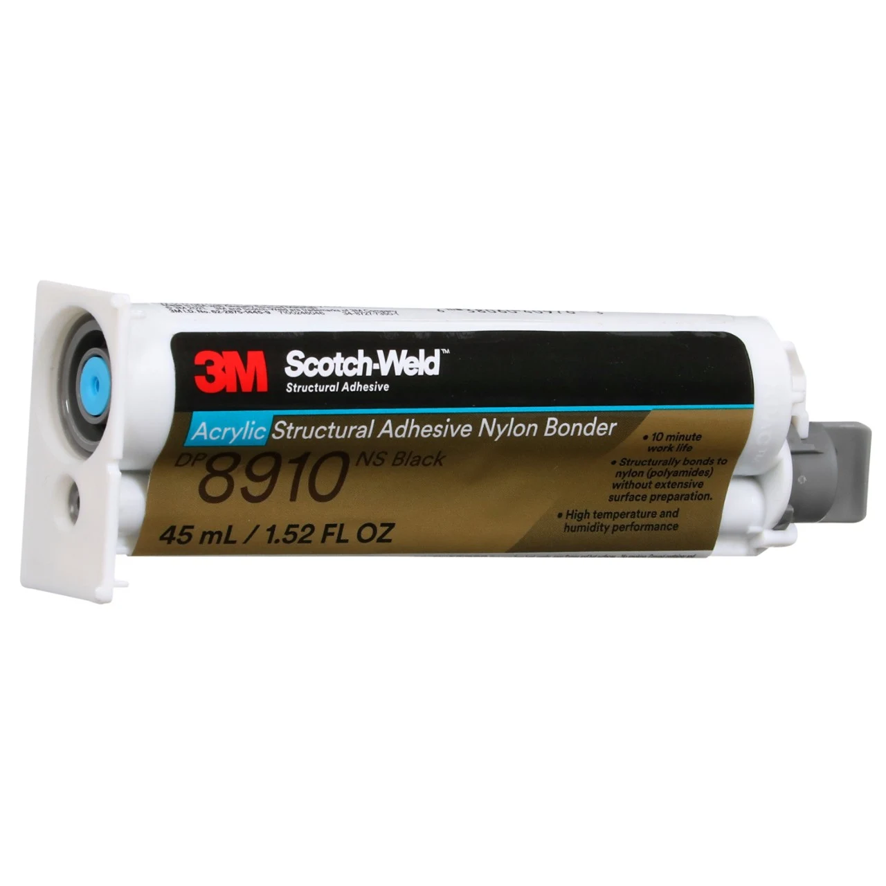 3M™ 스카치-웰드™ 나일론 본딩 구조용 접착제 DP8910NS, 검정, 45 mL 듀오팩 thumbnail 2