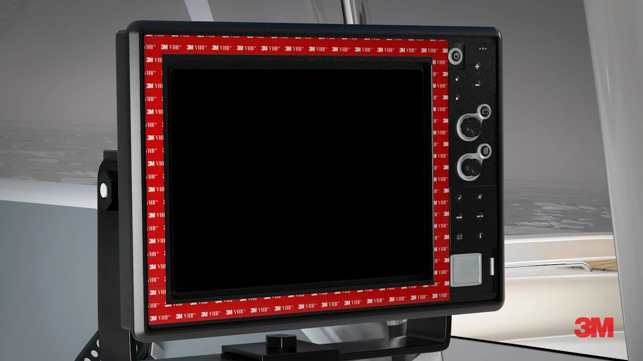 3M™ VHB™ 범용 두꺼운 아크릴 폼 양면 테이프 4991, 회색, 1219.2 mm x 16.5 m thumbnail 4