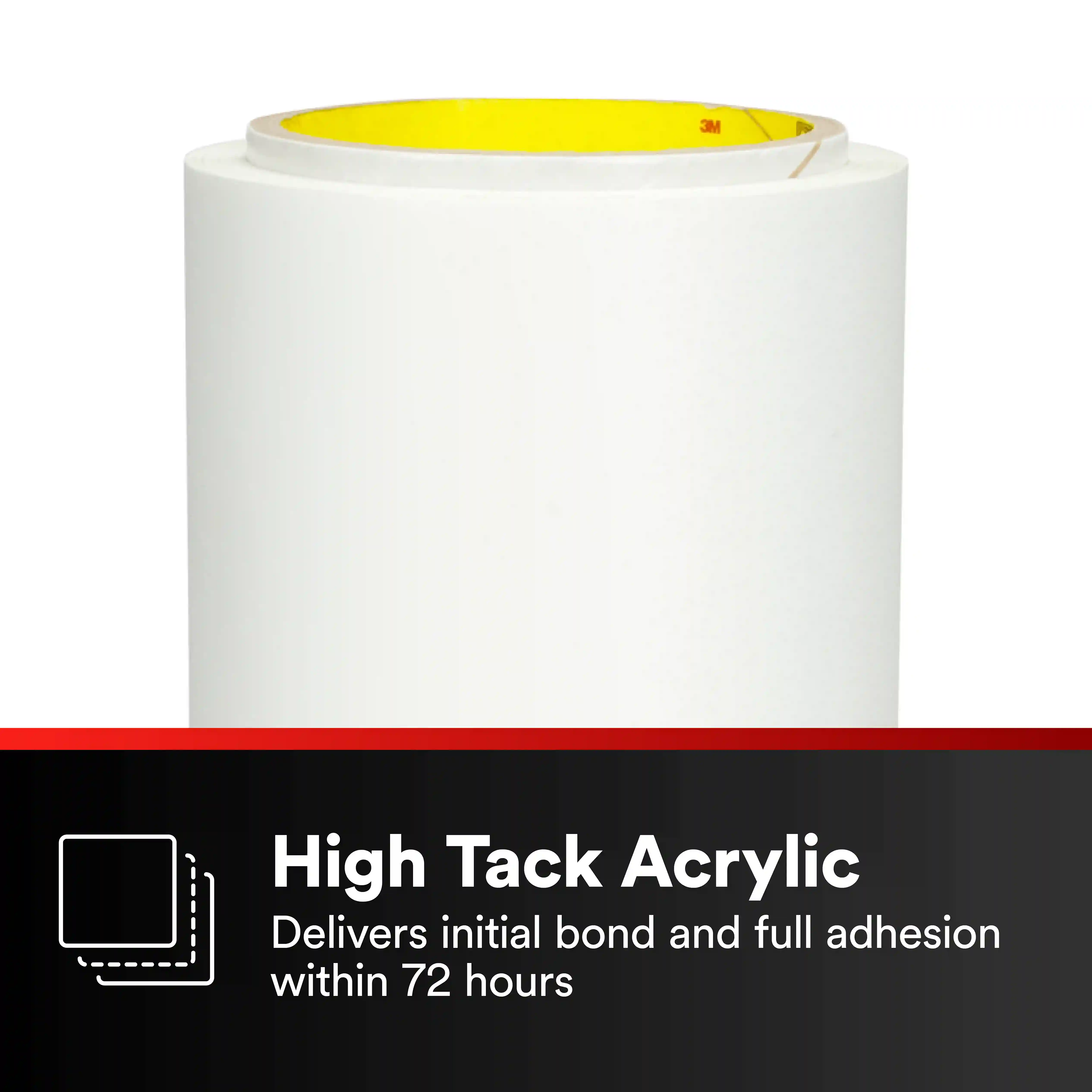 3M™ 양면 전사 테이프 9775WL+, 투명, 1371.6 mm x 54.9 m thumbnail 6