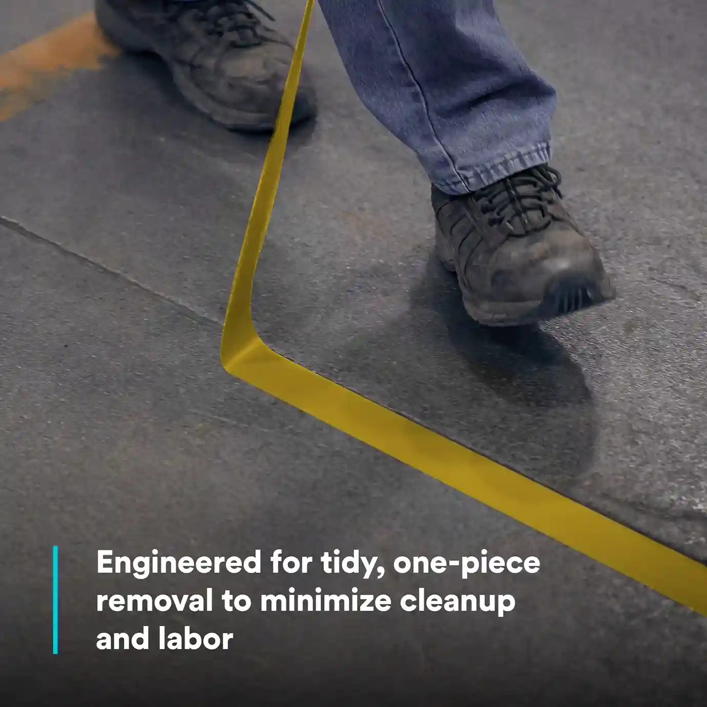 3M™ 비닐 테이프 471, 노랑, 1219.2 mm x 32.9 m thumbnail 10