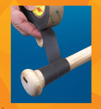 3M™ 미끄럼 방지 그립 테이프 GM641, 검정, 25.4 mm x 65.8 m thumbnail 3